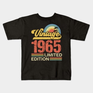 Retro vintage 1965 limited edition Kids T-Shirt